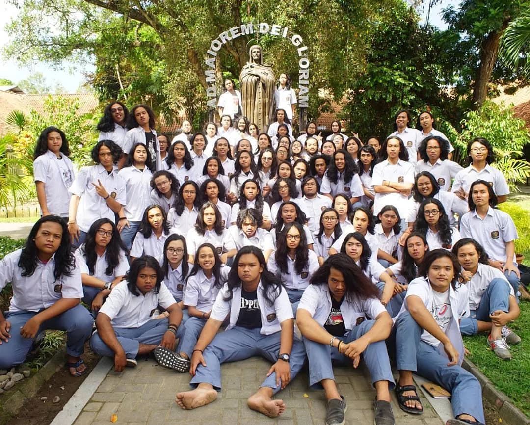 Siswa SMA Kolese De Britto